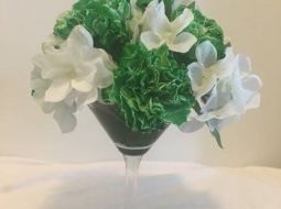 DIY floral arrangement
